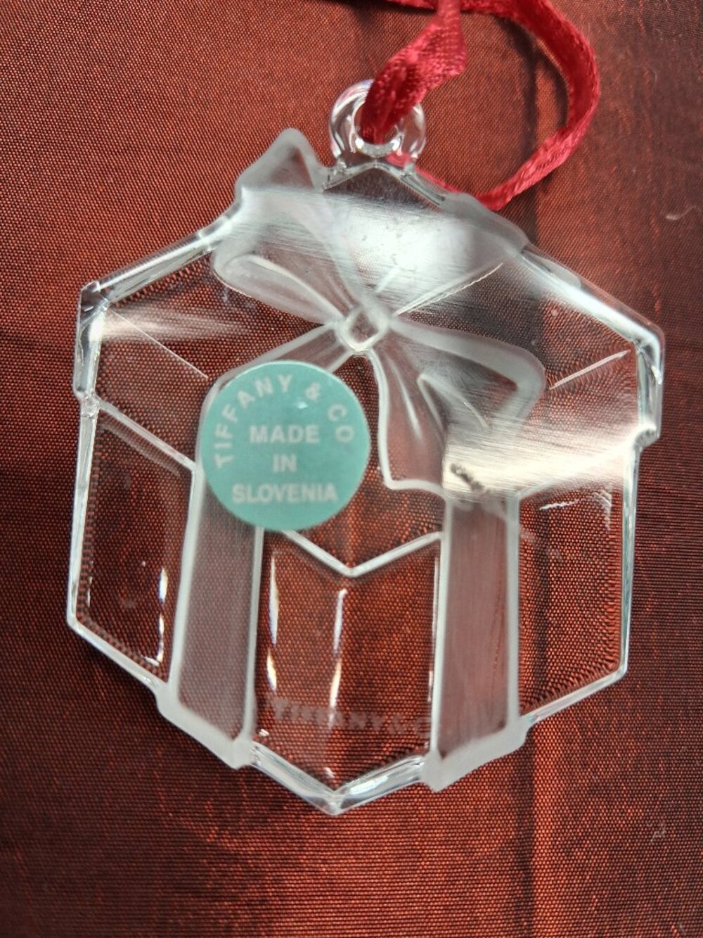 Tiffany and Co. Crystal Ornament - Picture 2 of 3